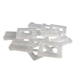 Bandschnallen PP - weiß 